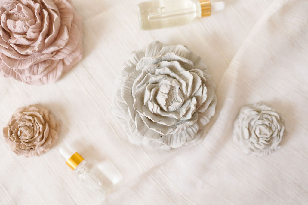 Blossom Stone Diffuser | Flame-Free Fragrance by Haus & Hearth