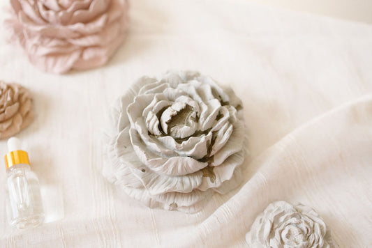Blossom Stone Diffuser | Flame-Free Fragrance by Haus & Hearth