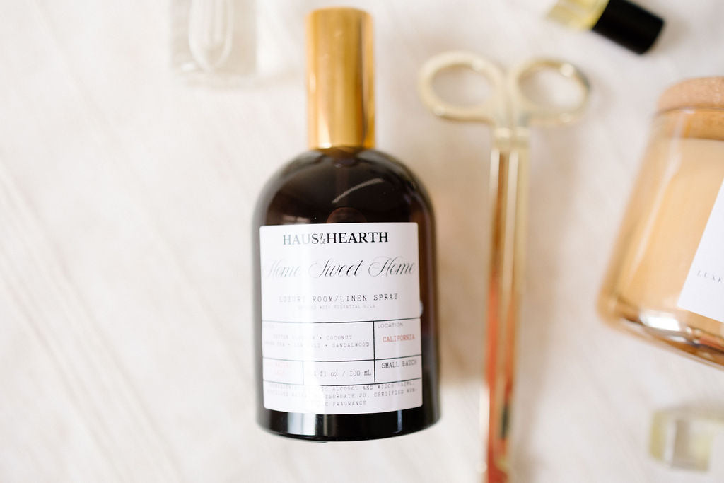 Luxury Room & Linen Sprays - Clean Fragrance Mists | Haus & Hearth