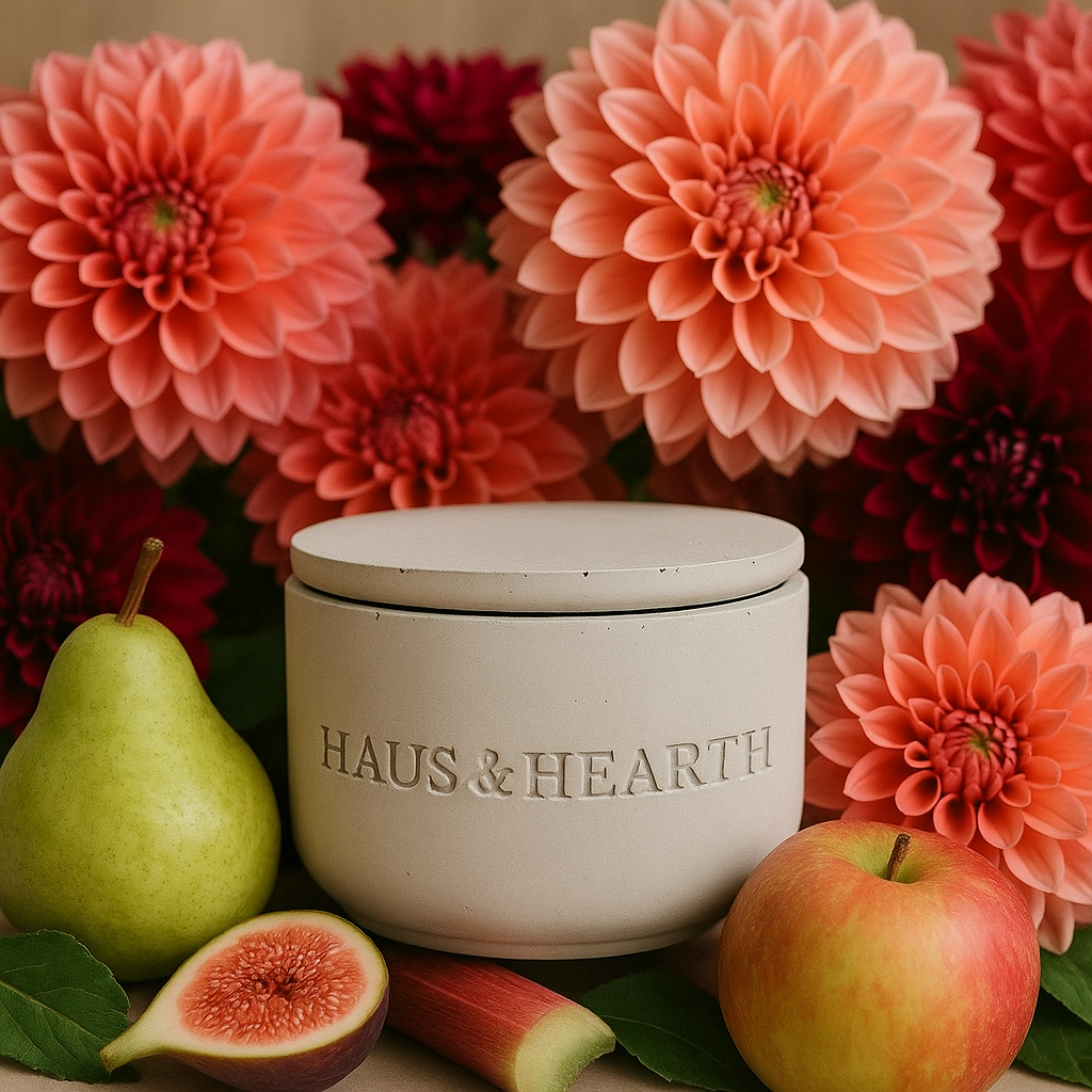 Dahlia De Soie -Non-Toxic Coconut Soy Candle | Haus & Hearth
