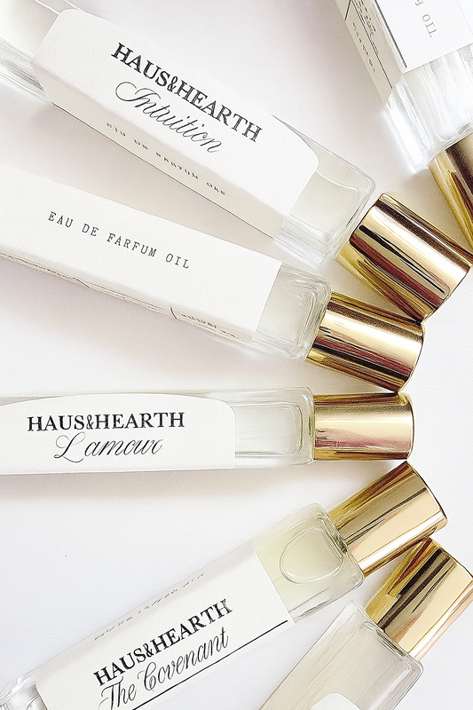 Eau De Parfum Roll-On Oil | Non-Toxic, Long-Wear Fragrance by Haus & Hearth
